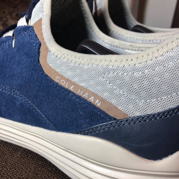 SOLD Cole Haan Grandsport Men's Size 10.5 Blue - Picture 5 of 8